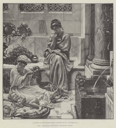 Et hjørne på markedspladsen af Edward John Poynter